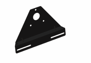 Suporte Placa Traseiro Vw Constellation/ Ford Cargo